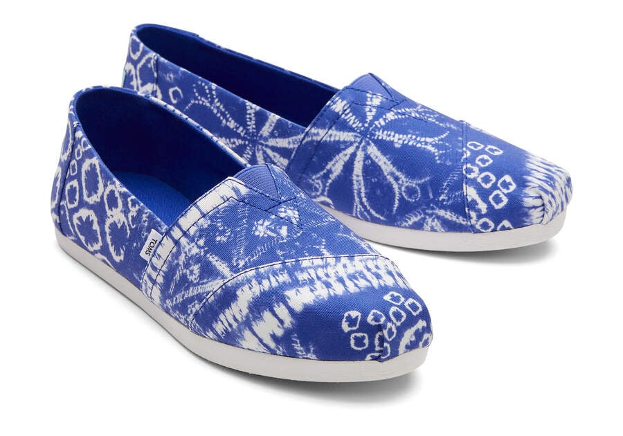 Toms Alpargata Batik Alpargatas Damen Blau Schweiz | Bestellen Schweiz507-998