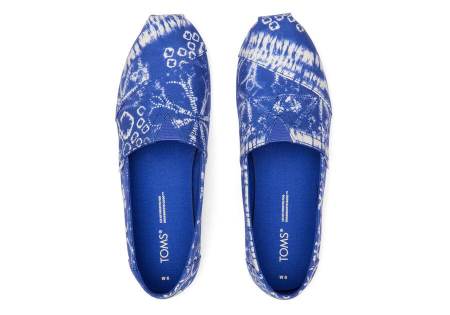 Toms Alpargata Batik Alpargatas Damen Blau Schweiz | Bestellen Schweiz507-998