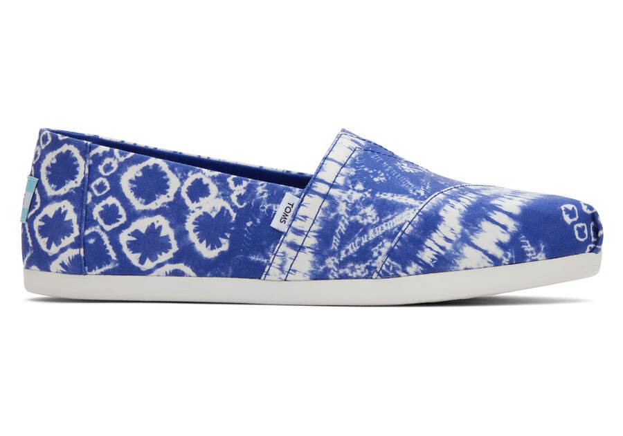 Toms Alpargata Batik Alpargatas Damen Blau Schweiz | Bestellen Schweiz507-998