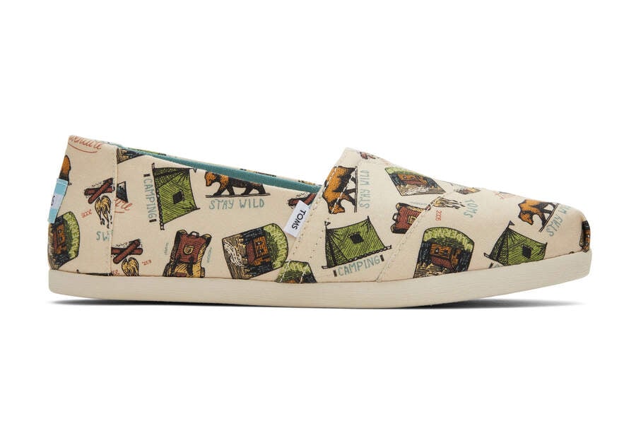 Toms Alpargata Camping Alpargatas Damen Beige Schweiz | Bestellen Schweiz587-103