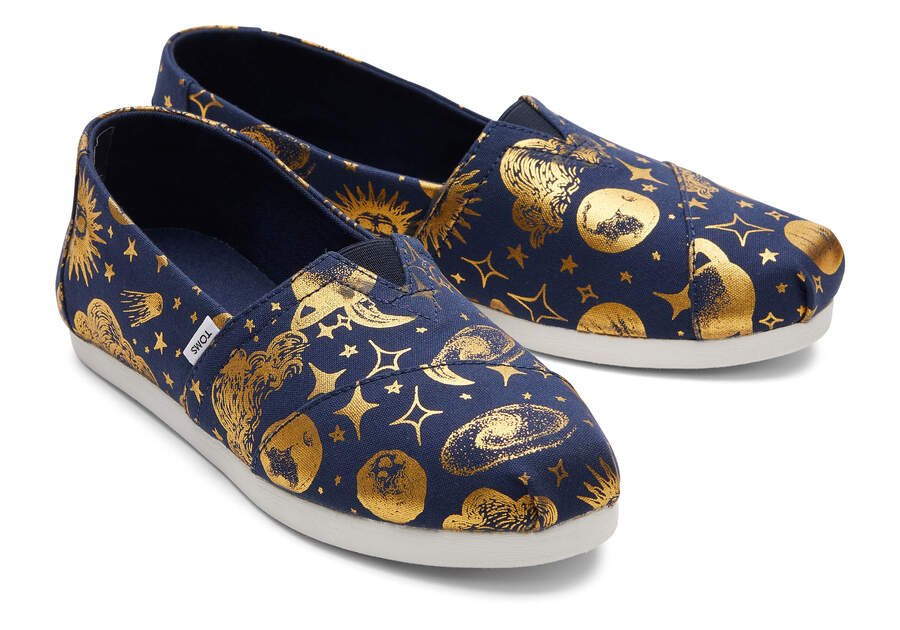 Toms Alpargata Celestial Alpargatas Damen Navy Schweiz | Bestellen Schweiz417-542