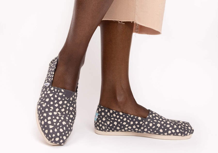 Toms Alpargata Cheetah Alpargatas Damen Grau Schweiz | Bestellen Schweiz254-317