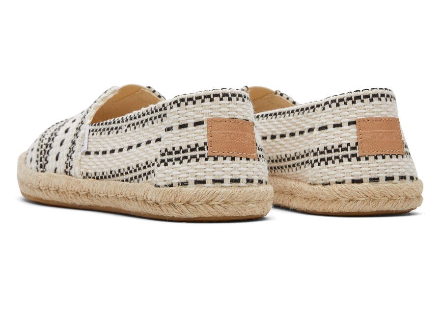 Toms Alpargata Chunky Global Woven Rope Espadrilles Espadrilles Damen Weiß Schweiz | Bestellen Schweiz811-495