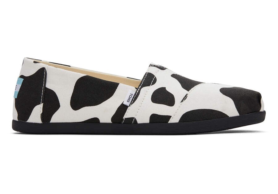 Toms Alpargata Cow Alpargatas Damen Schwarz Schweiz | Bestellen Schweiz813-016