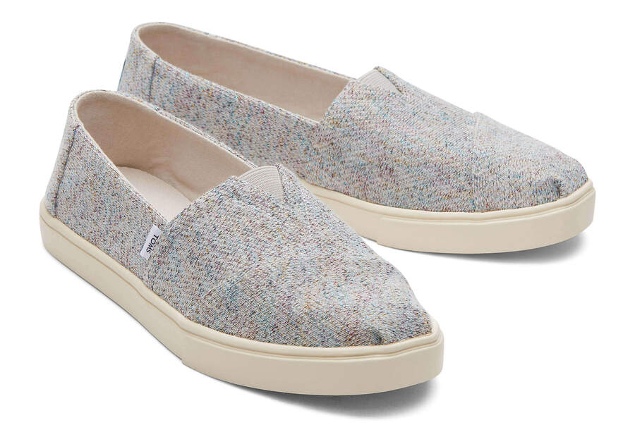 Toms Alpargata Cupsole Slip On Slip On Damen Hellgrau Metal Schweiz | Bestellen Schweiz175-249