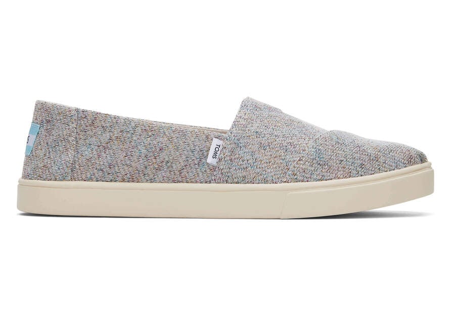 Toms Alpargata Cupsole Slip On Slip On Damen Hellgrau Metal Schweiz | Bestellen Schweiz175-249