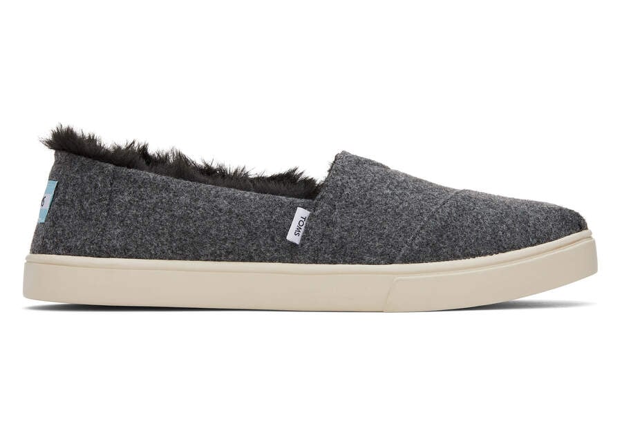 Toms Alpargata Cupsole Slip On Sneakers Damen Grau Schweiz | Bestellen Schweiz168-240