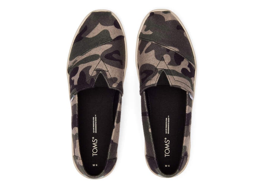 Toms Alpargata Cupsole Slip On Sneakers Damen Camouflage Schweiz | Bestellen Schweiz829-989