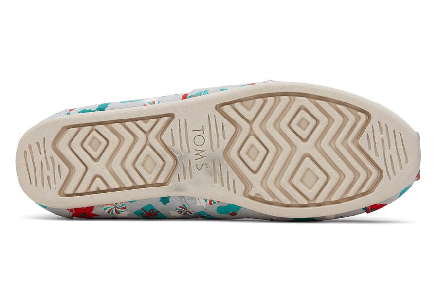 Toms Alpargata Deck the Halls Alpargatas Damen Grau Schweiz | Bestellen Schweiz613-978