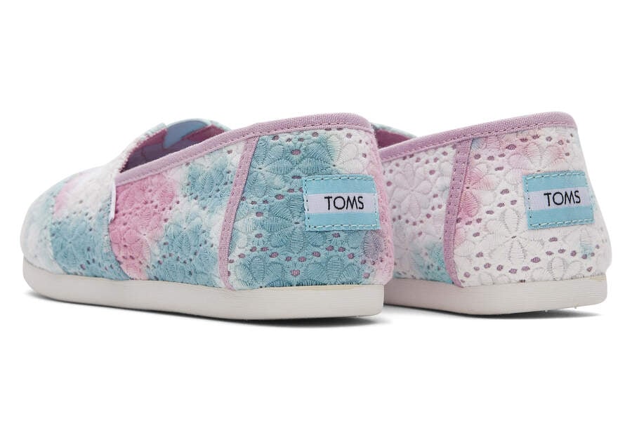 Toms Alpargata Floral Eyelets Alpargatas Damen Lila Schweiz | Bestellen Schweiz231-760