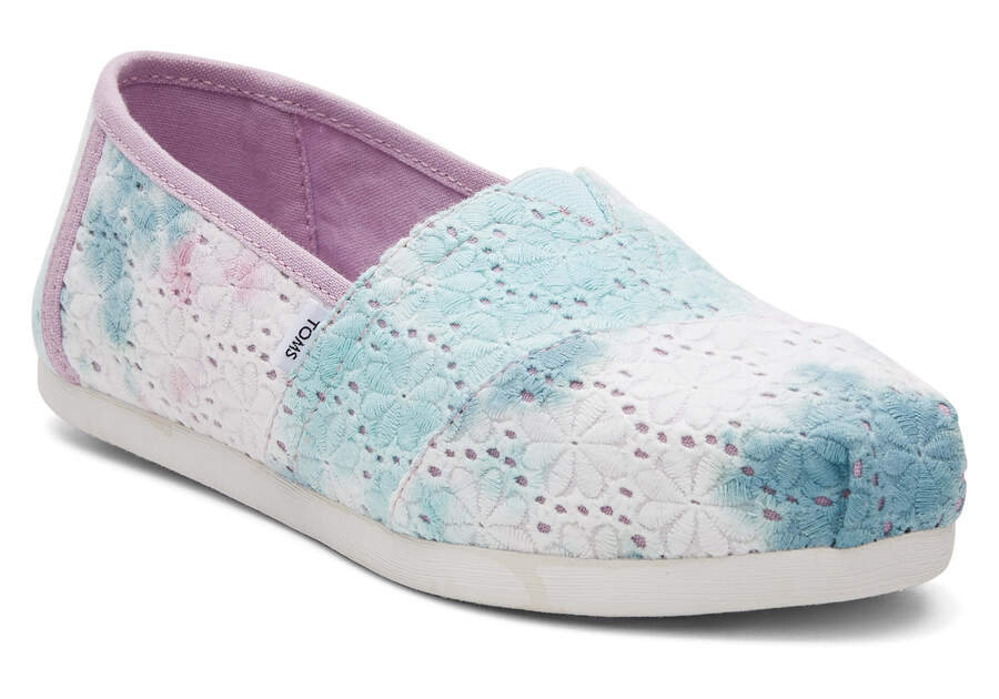 Toms Alpargata Floral Eyelets Alpargatas Damen Lila Schweiz | Bestellen Schweiz231-760