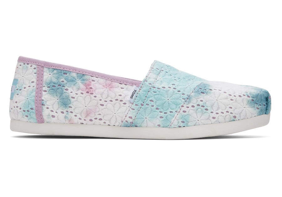 Toms Alpargata Floral Eyelets Alpargatas Damen Lila Schweiz | Bestellen Schweiz231-760