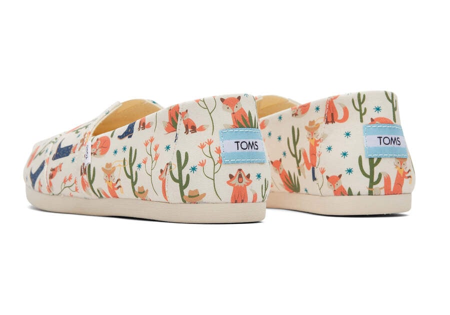 Toms Alpargata Foxes Alpargatas Damen Beige Schweiz | Bestellen Schweiz042-964