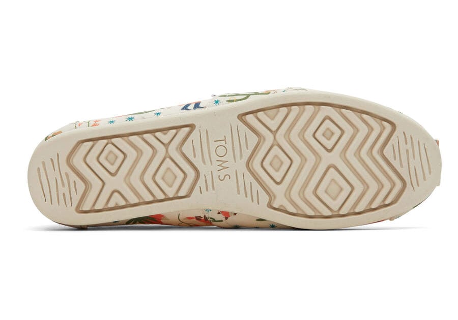 Toms Alpargata Foxes Alpargatas Damen Beige Schweiz | Bestellen Schweiz042-964