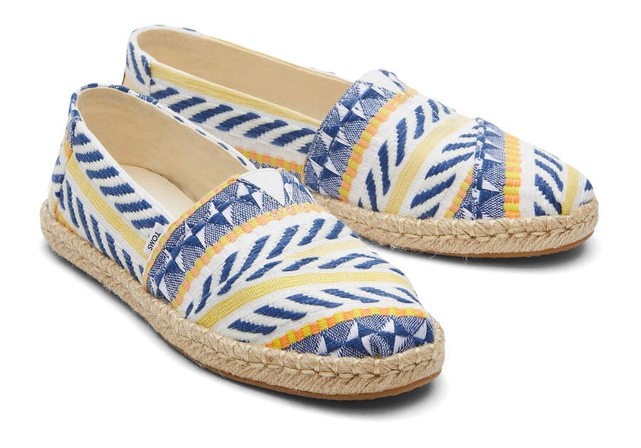 Toms Alpargata Global Jaquard Rope Espadrilles Espadrilles Damen Mehrfarbig Schweiz | Bestellen Schweiz649-247