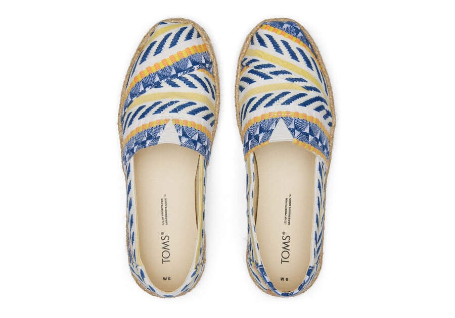 Toms Alpargata Global Jaquard Rope Espadrilles Espadrilles Damen Mehrfarbig Schweiz | Bestellen Schweiz649-247