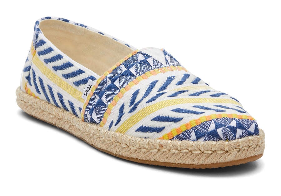 Toms Alpargata Global Jaquard Rope Espadrilles Espadrilles Damen Mehrfarbig Schweiz | Bestellen Schweiz649-247