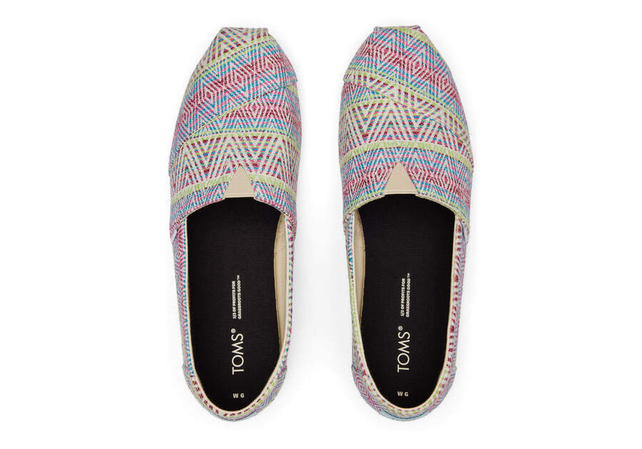 Toms Alpargata Global Woven Alpargatas Damen Mehrfarbig Schweiz | Bestellen Schweiz144-344