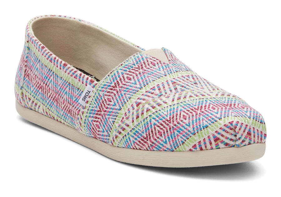 Toms Alpargata Global Woven Alpargatas Damen Mehrfarbig Schweiz | Bestellen Schweiz144-344