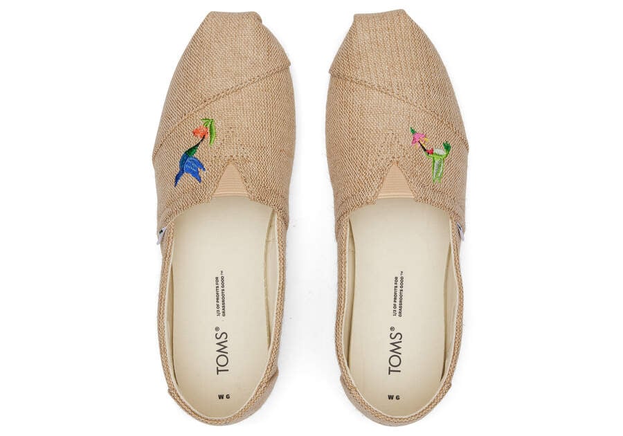 Toms Alpargata Hummingbirds Alpargatas Damen Braun Schweiz | Bestellen Schweiz073-368