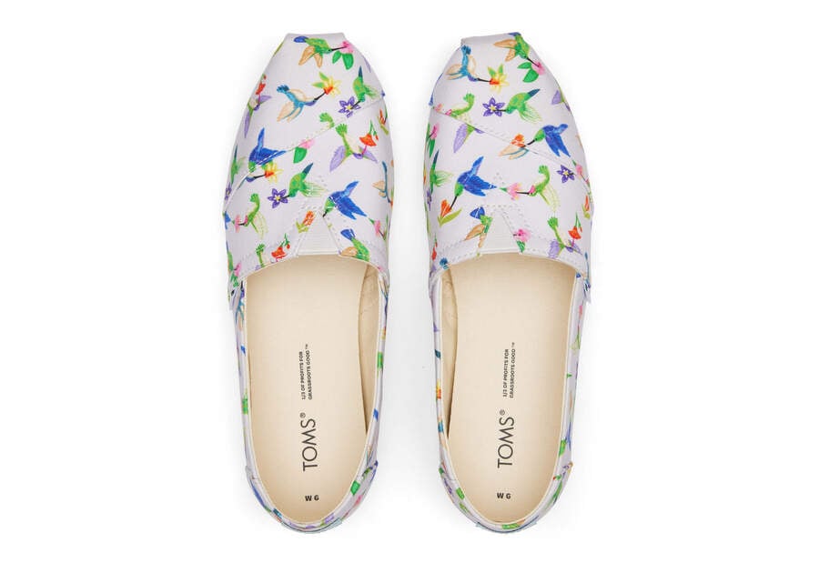 Toms Alpargata Hummingbirds Alpargatas Damen Grau Schweiz | Bestellen Schweiz298-883