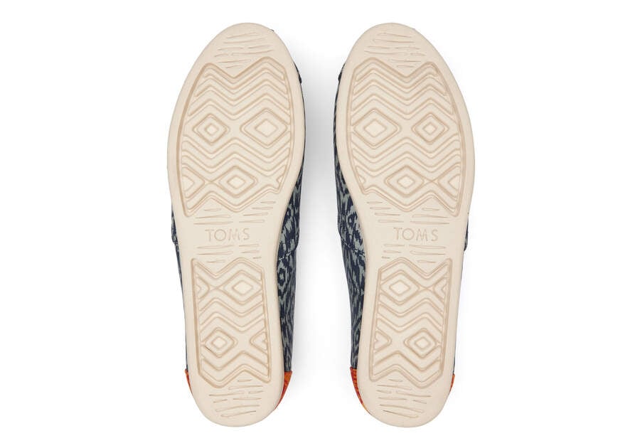 Toms Alpargata Ikat Diamonds Alpargatas Damen Blau Schweiz | Bestellen Schweiz572-734