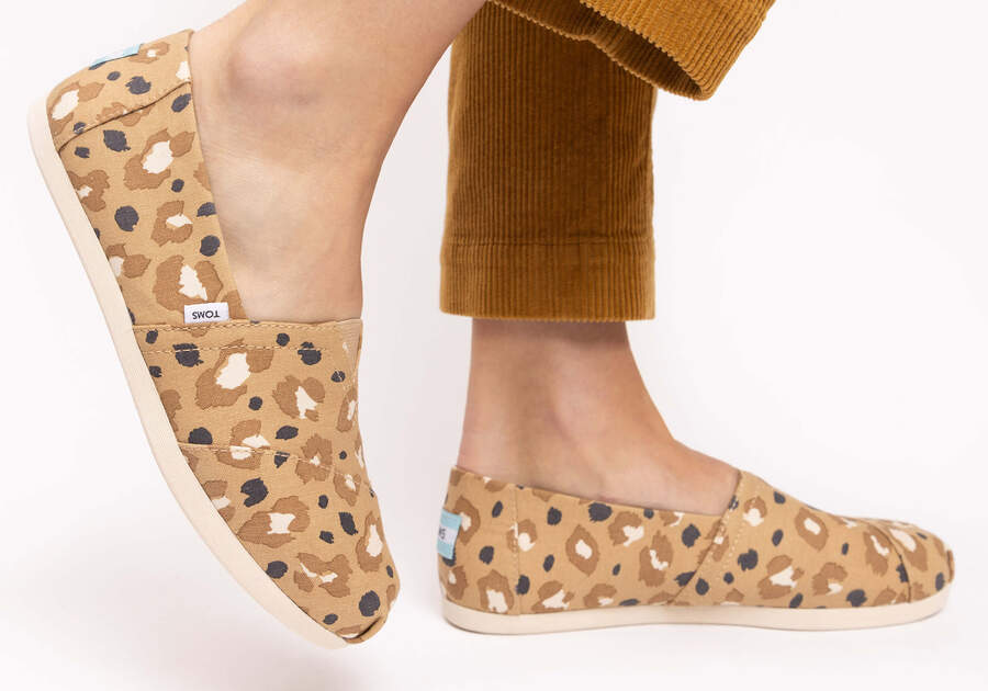 Toms Alpargata Leopard Alpargatas Damen Braun Leopard Schweiz | Bestellen Schweiz987-297