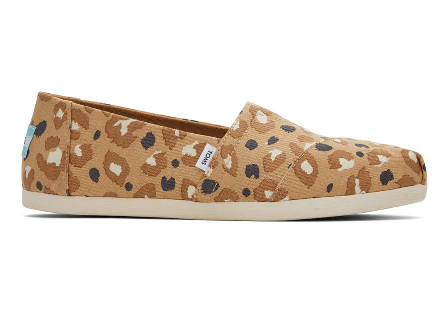 Toms Alpargata Leopard Alpargatas Damen Braun Leopard Schweiz | Bestellen Schweiz987-297