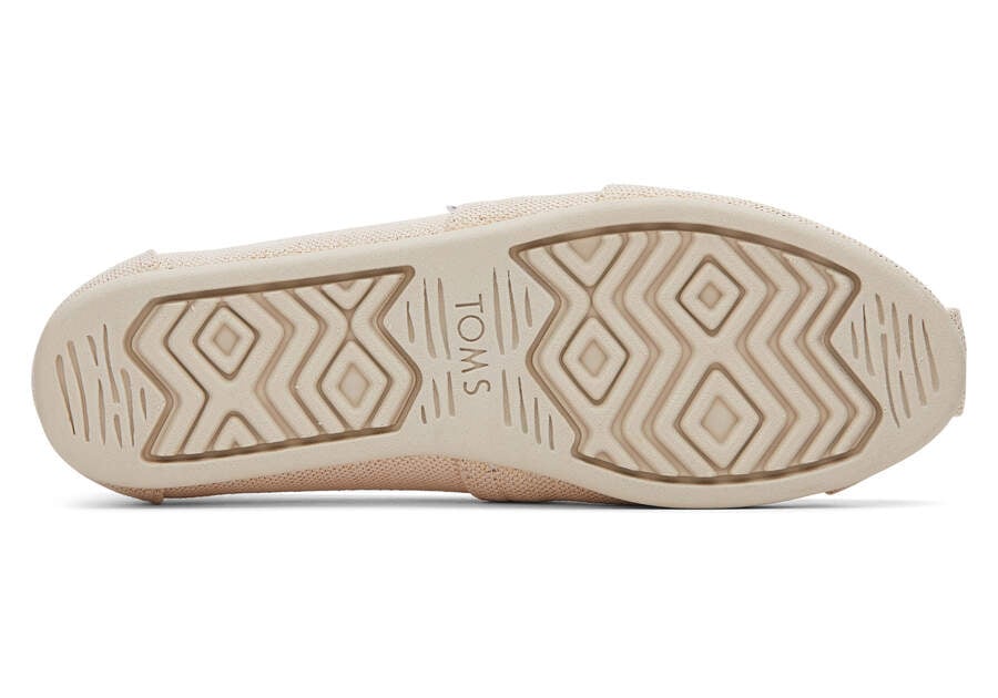 Toms Alpargata Metallic Linen Alpargatas Damen Rosa Metal Schweiz | Bestellen Schweiz650-657