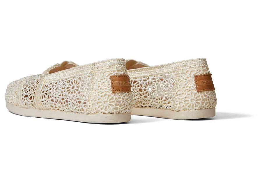 Toms Alpargata Moroccan Crochet Alpargatas Damen Beige Schweiz | Bestellen Schweiz965-623