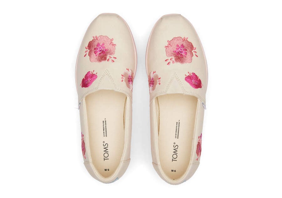 Toms Alpargata Plattform Espadrilles Plateauschuhe Damen Rosa Schweiz | Bestellen Schweiz110-558