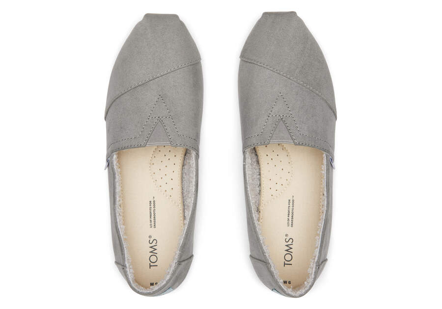 Toms Alpargata REPREVE® Alpargatas Damen Grau Schweiz | Bestellen Schweiz327-234