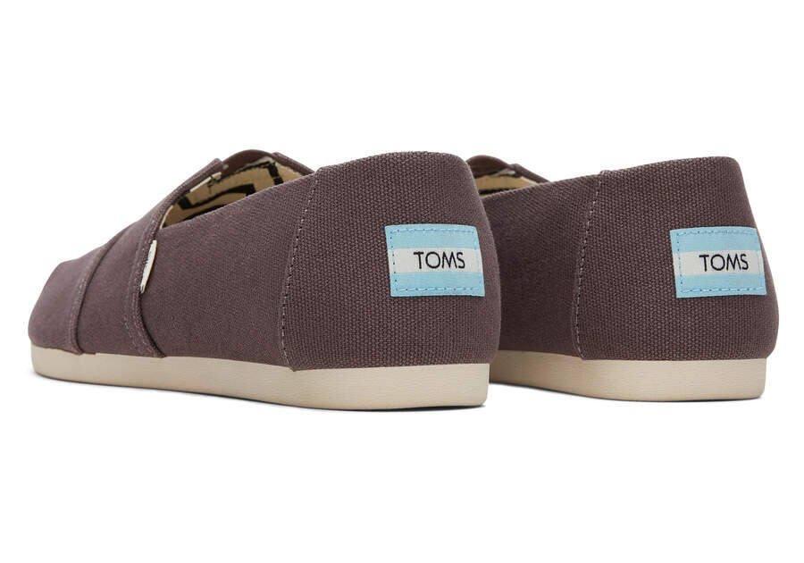 Toms Alpargata Recycled Baumwoll Canvas Alpargatas Damen Grau Schweiz | Bestellen Schweiz074-363