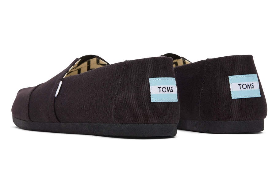 Toms Alpargata Recycled Baumwoll Canvas Alpargatas Herren Schwarz Schweiz | Bestellen Schweiz814-316