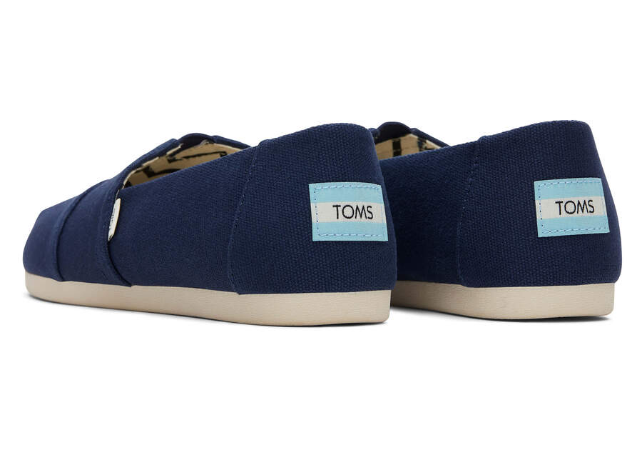 Toms Alpargata Recycled Baumwoll Canvas Alpargatas Damen Navy Schweiz | Bestellen Schweiz973-246