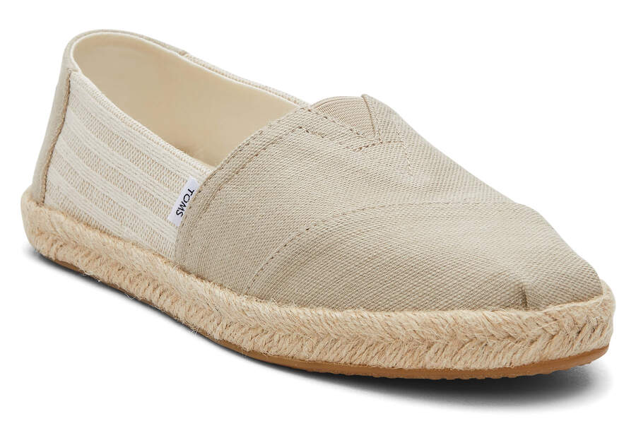 Toms Alpargata Recycled Baumwoll Rope Espadrilles Espadrilles Damen Braun Schweiz | Bestellen Schweiz639-355