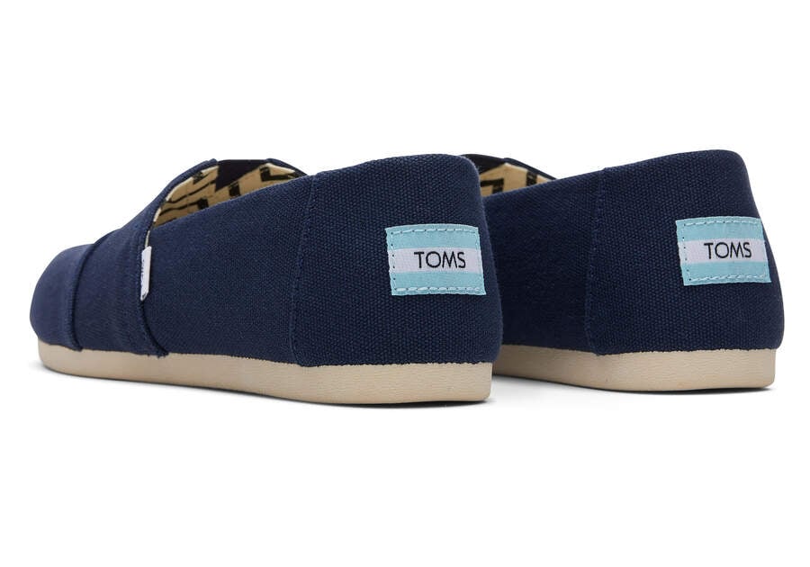 Toms Alpargata Recycled Baumwoll Weite Breite Alpargatas Damen Navy Schweiz | Bestellen Schweiz878-444