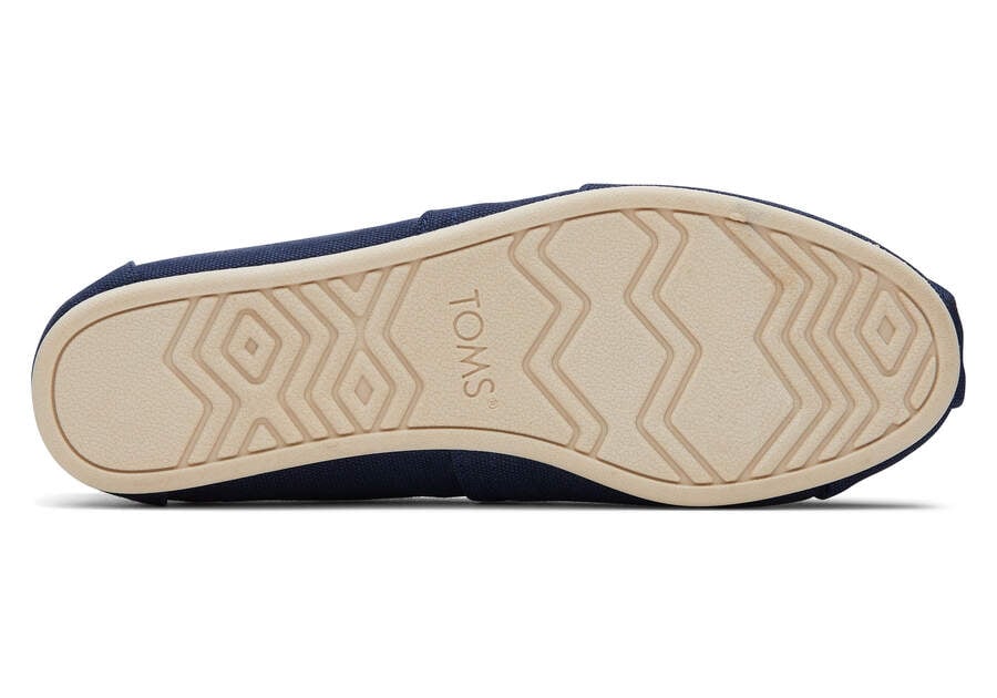 Toms Alpargata Recycled Baumwoll Weite Breite Alpargatas Damen Navy Schweiz | Bestellen Schweiz878-444