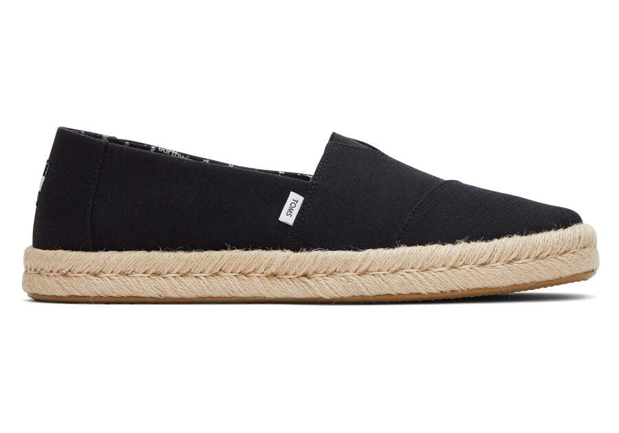 Toms Alpargata Rope 2.0 Alpargatas Herren Schwarz Schweiz | Bestellen Schweiz474-970