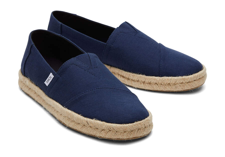 Toms Alpargata Rope 2.0 Alpargatas Herren Navy Schweiz | Bestellen Schweiz561-836