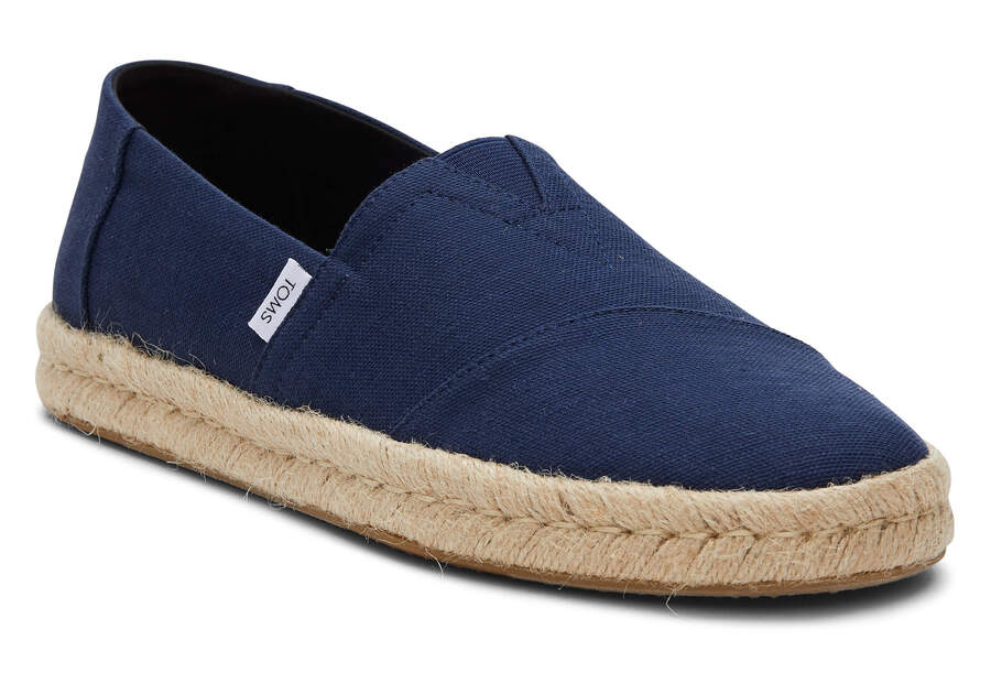 Toms Alpargata Rope 2.0 Alpargatas Herren Navy Schweiz | Bestellen Schweiz561-836