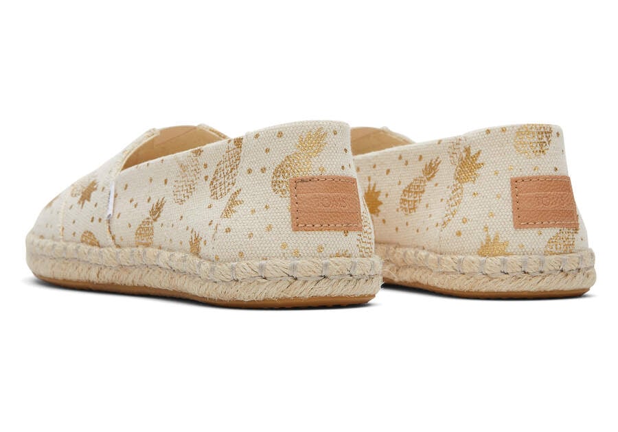 Toms Alpargata Rope Espadrilles Espadrilles Damen Gold Schweiz | Bestellen Schweiz356-842