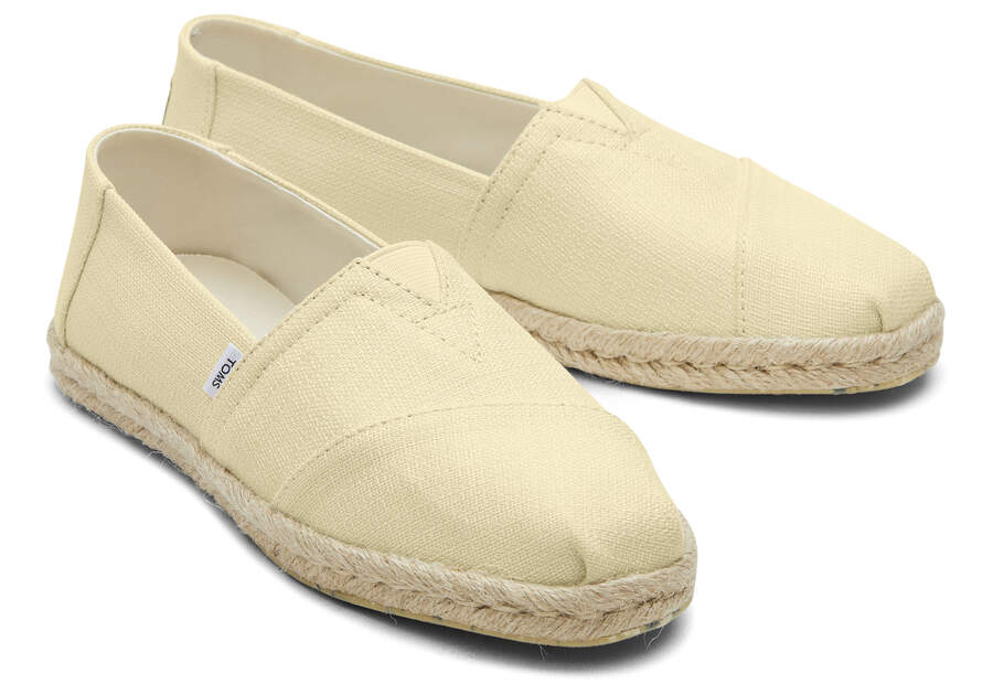 Toms Alpargata Rope Espadrilles Espadrilles Damen Gelb Schweiz | Bestellen Schweiz745-481