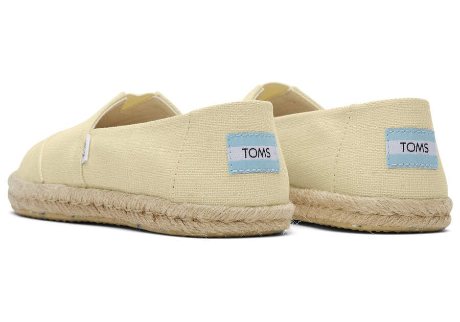 Toms Alpargata Rope Espadrilles Espadrilles Damen Gelb Schweiz | Bestellen Schweiz745-481