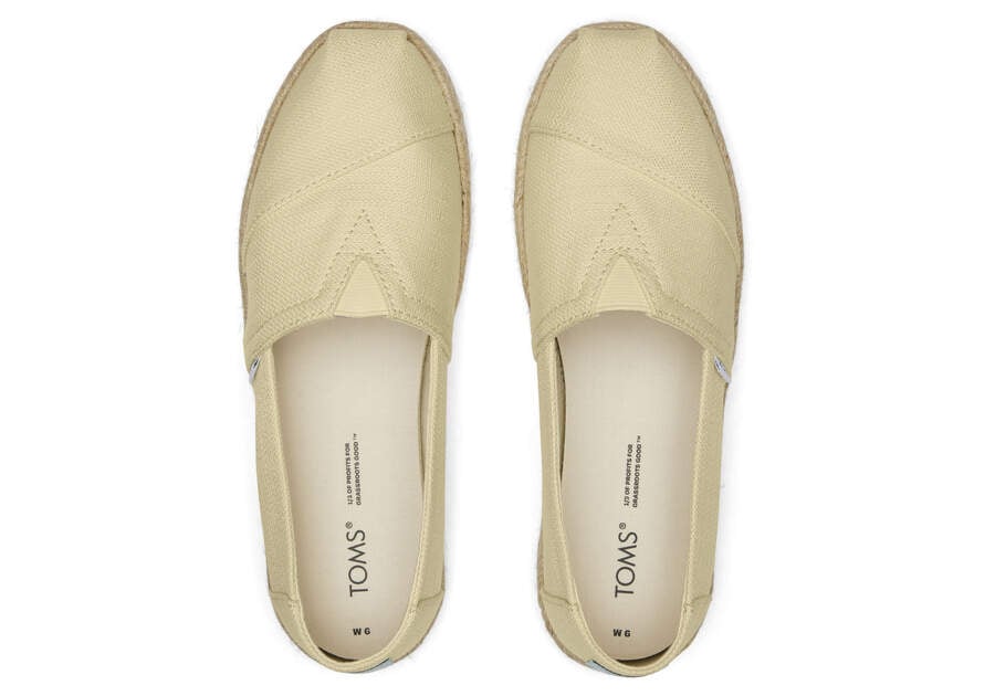 Toms Alpargata Rope Espadrilles Espadrilles Damen Gelb Schweiz | Bestellen Schweiz745-481