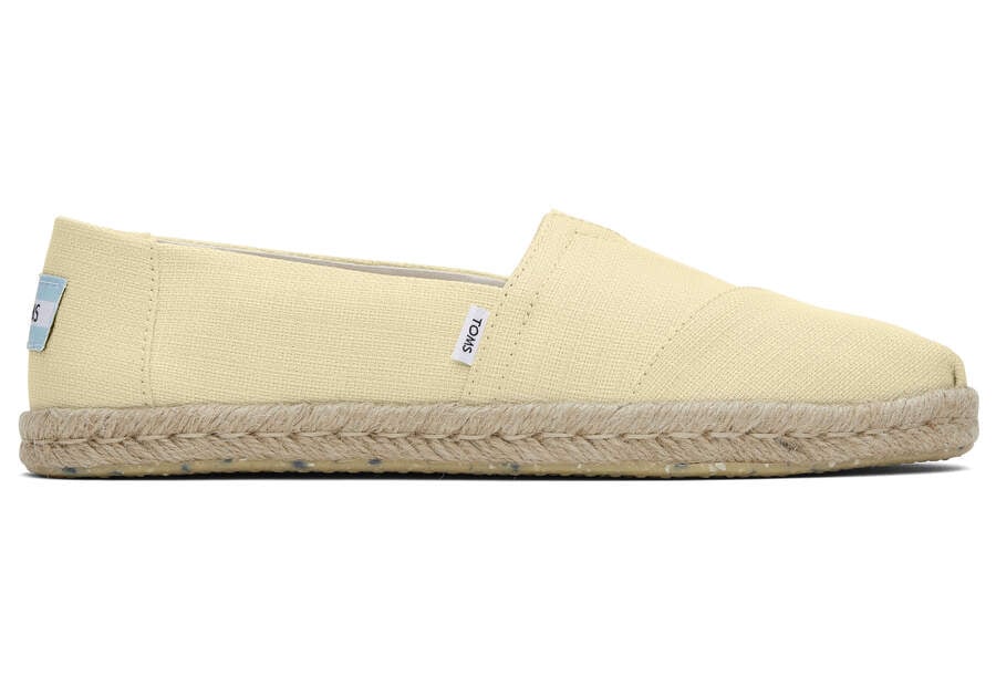 Toms Alpargata Rope Espadrilles Espadrilles Damen Gelb Schweiz | Bestellen Schweiz745-481