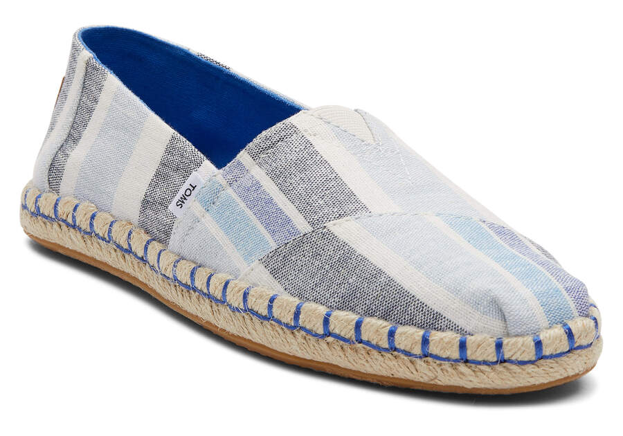 Toms Alpargata Rope Espadrilles Espadrilles Damen Blau Schweiz | Bestellen Schweiz922-522