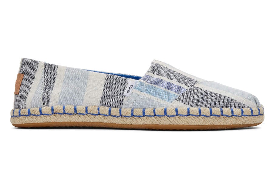 Toms Alpargata Rope Espadrilles Espadrilles Damen Blau Schweiz | Bestellen Schweiz922-522