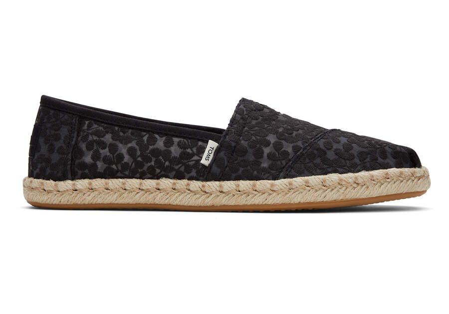 Toms Alpargata Rope Espadrilles Espadrilles Damen Schwarz Schweiz | Bestellen Schweiz948-712