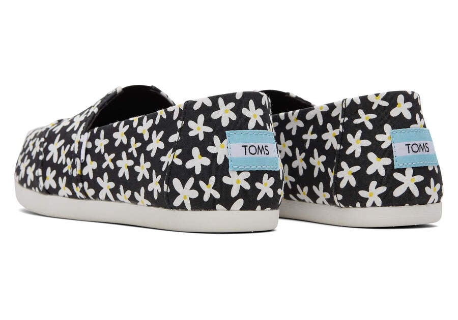 Toms Alpargata Sun Daises Alpargatas Damen Schwarz Orange Schweiz | Bestellen Schweiz355-193